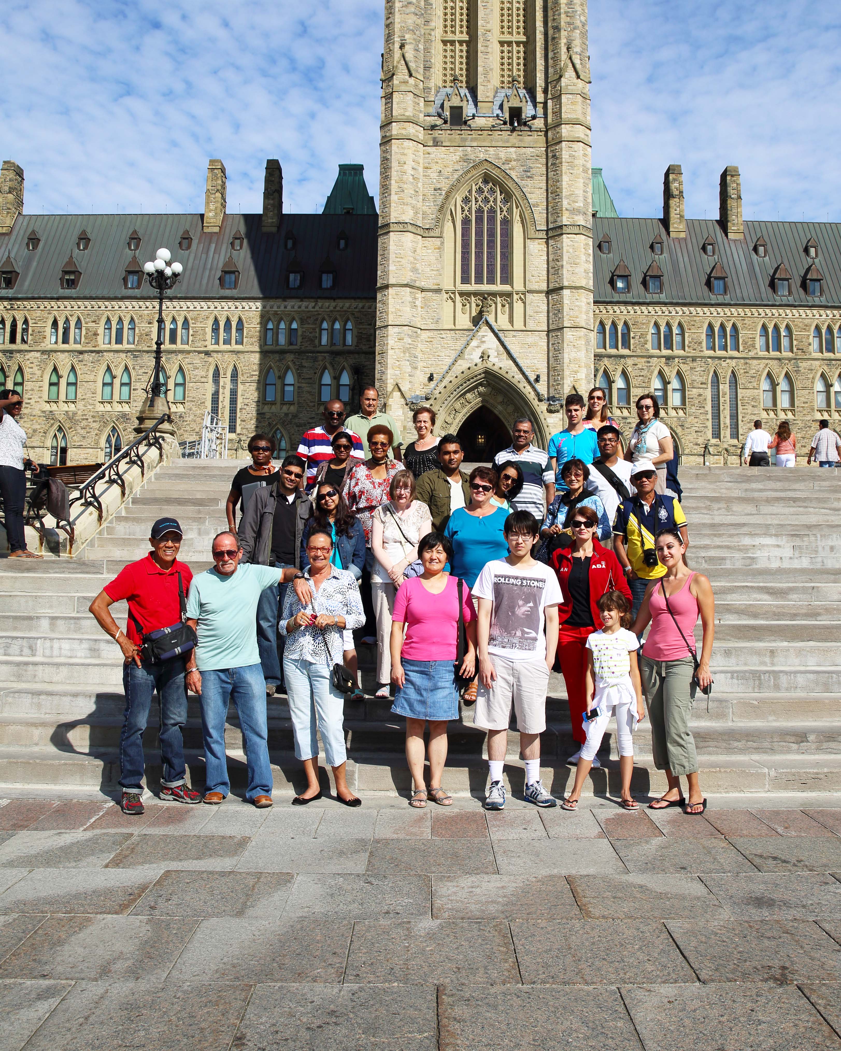 Group Tour Parliament House Ottawa 2013 B 