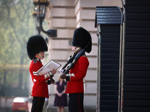 London trip from toronto foot_guards